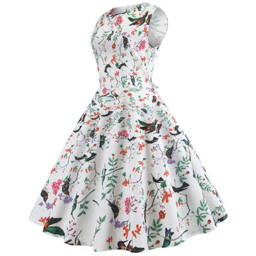 50-Es Évek Elegáns Nőies Ruha