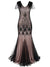 Rózsaszín Haute Couture Hosszú Gatsby Ruha