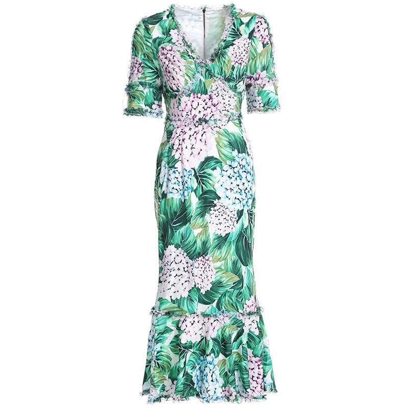 Vintage Mintás Ruha