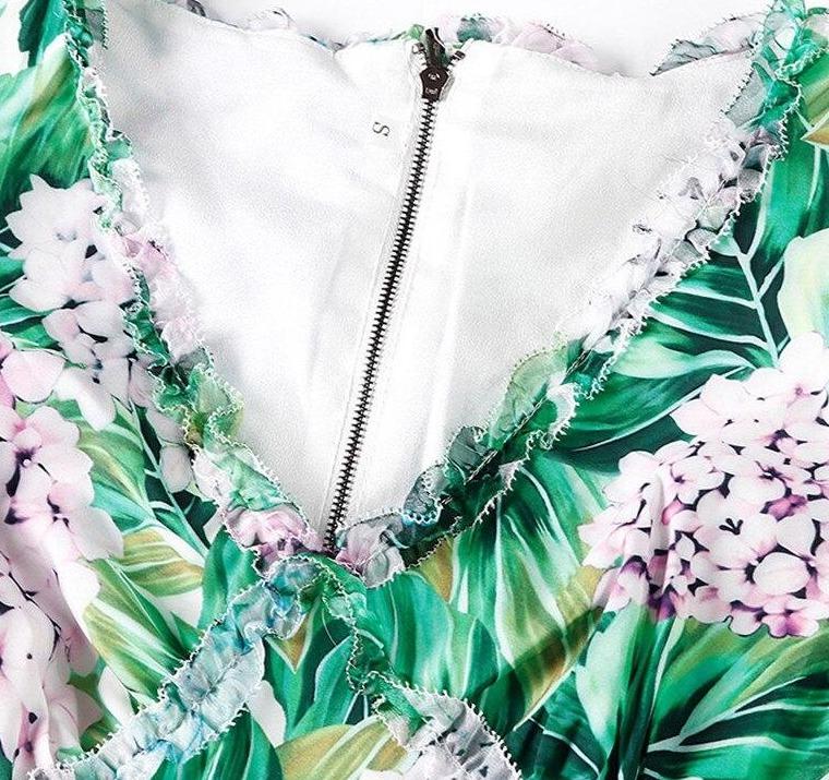 Vintage Mintás Ruha