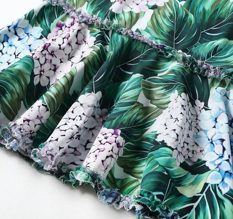 Vintage Mintás Ruha