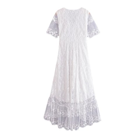 Vintage 70-Es Évek Hosszú Ruha