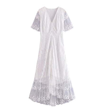 Vintage 70-Es Évek Hosszú Ruha