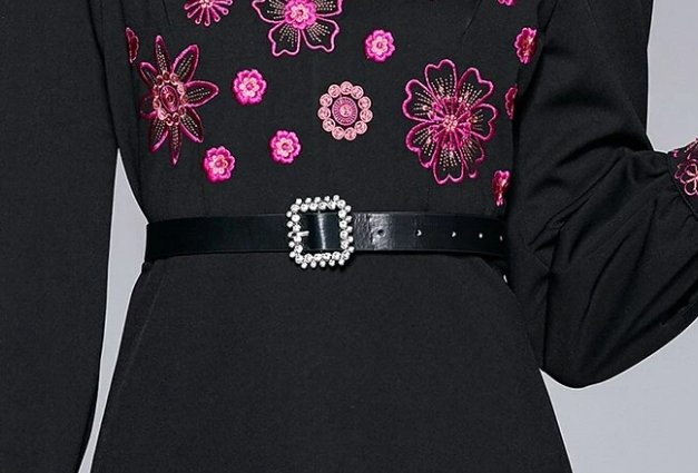 Hosszú Vintage Virágos Ruha