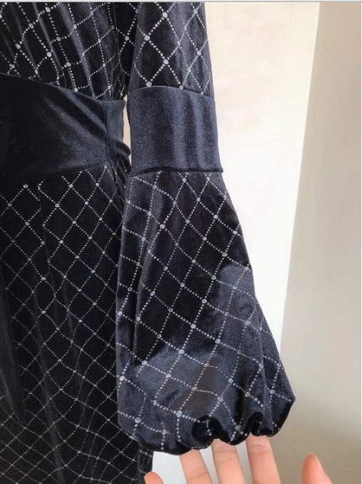 Fekete Arany Vintage Ruha