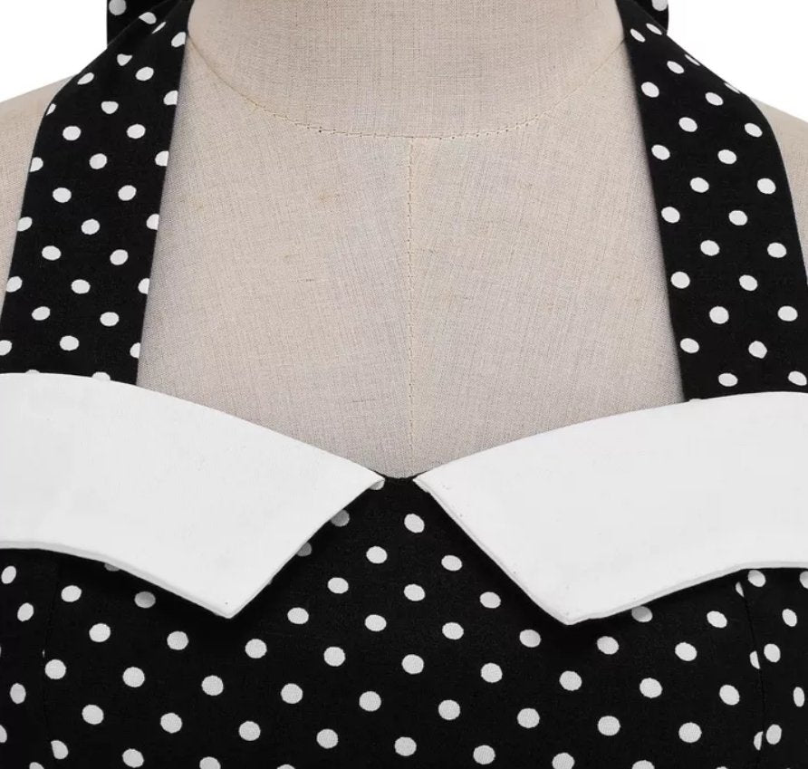 Fekete 50-Es Évek Korcsolyázó Ruha