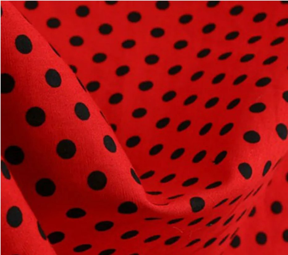 Piros 50-Es Évek Pin Up Ruha