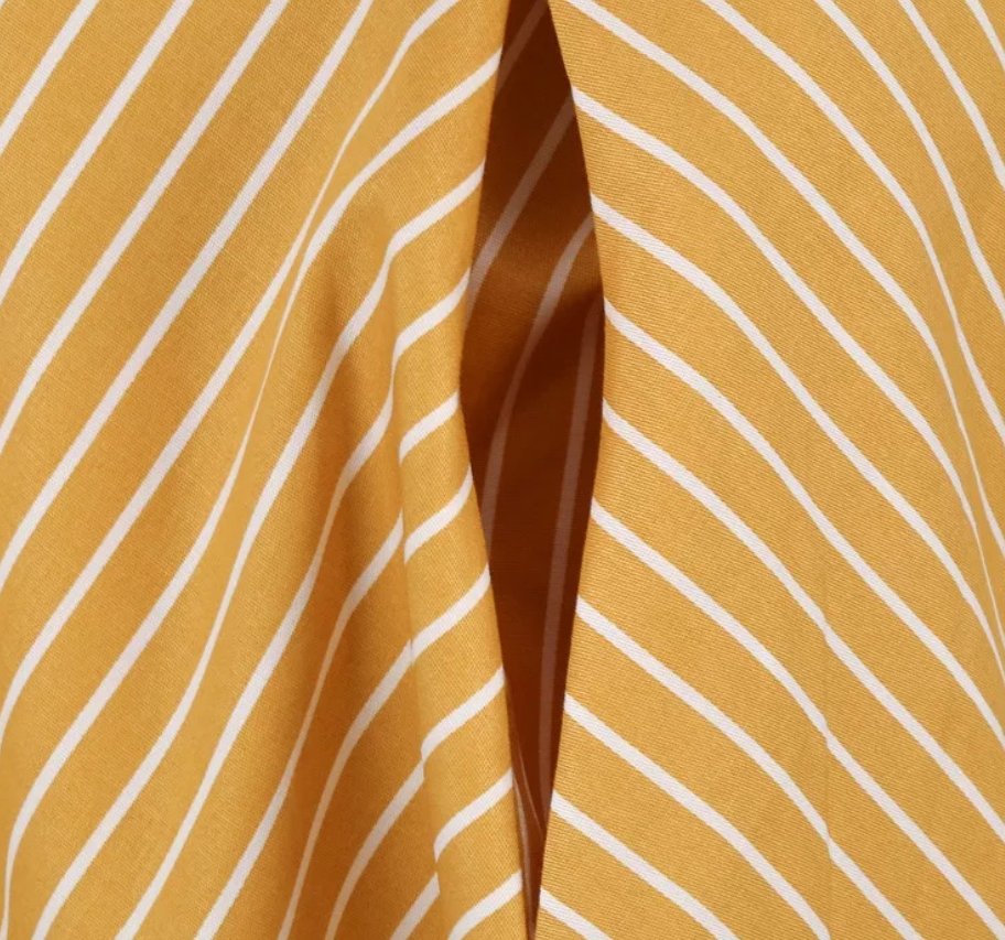 Sárga 50-Es Évek Retro Ruha