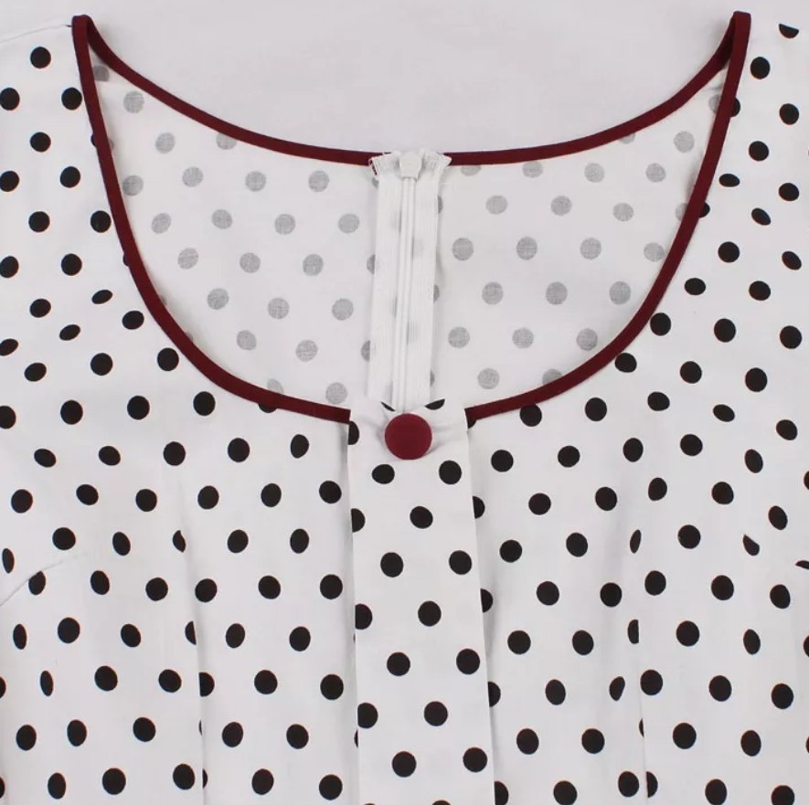 Retro Vintage 50-Es Évek Ruha