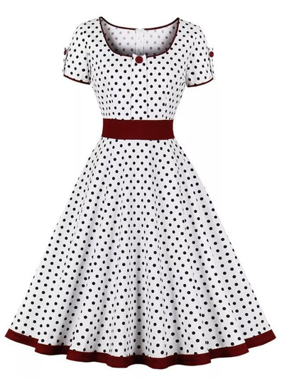 Retro Vintage 50-Es Évek Ruha