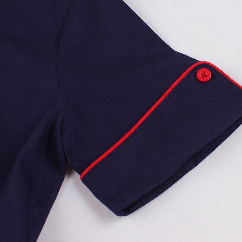 Sötétkék Rockabilly Ruha