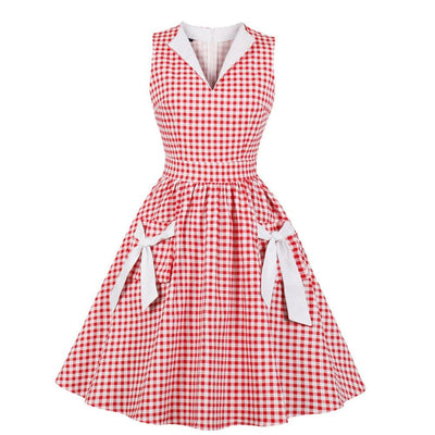 Rockabilly Gingham Ruha