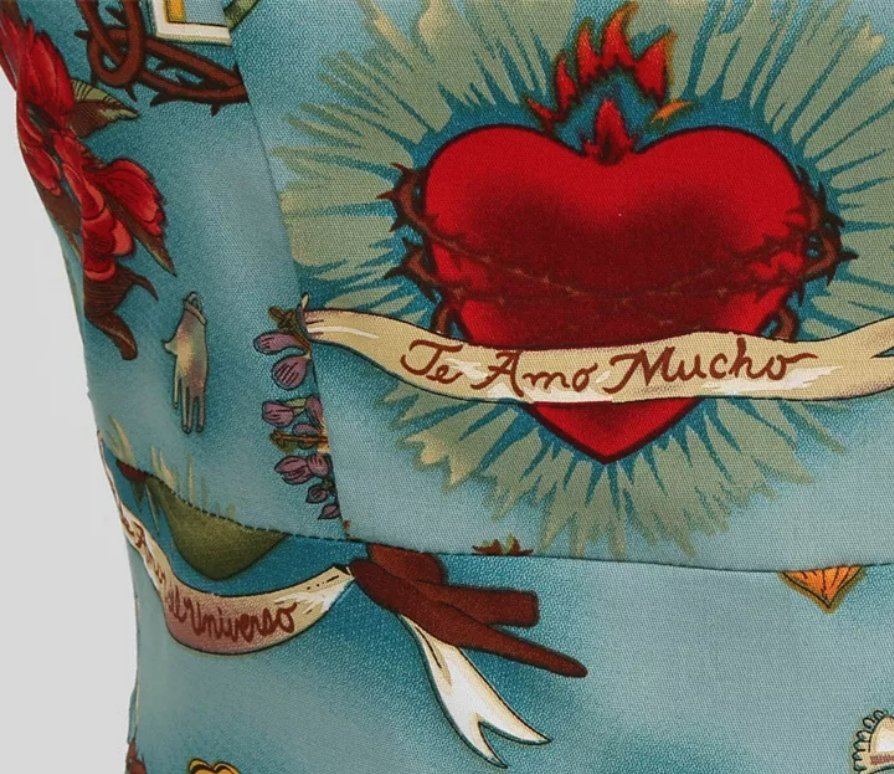 50-Es Évek Vintage Deco Stílusú Ruha