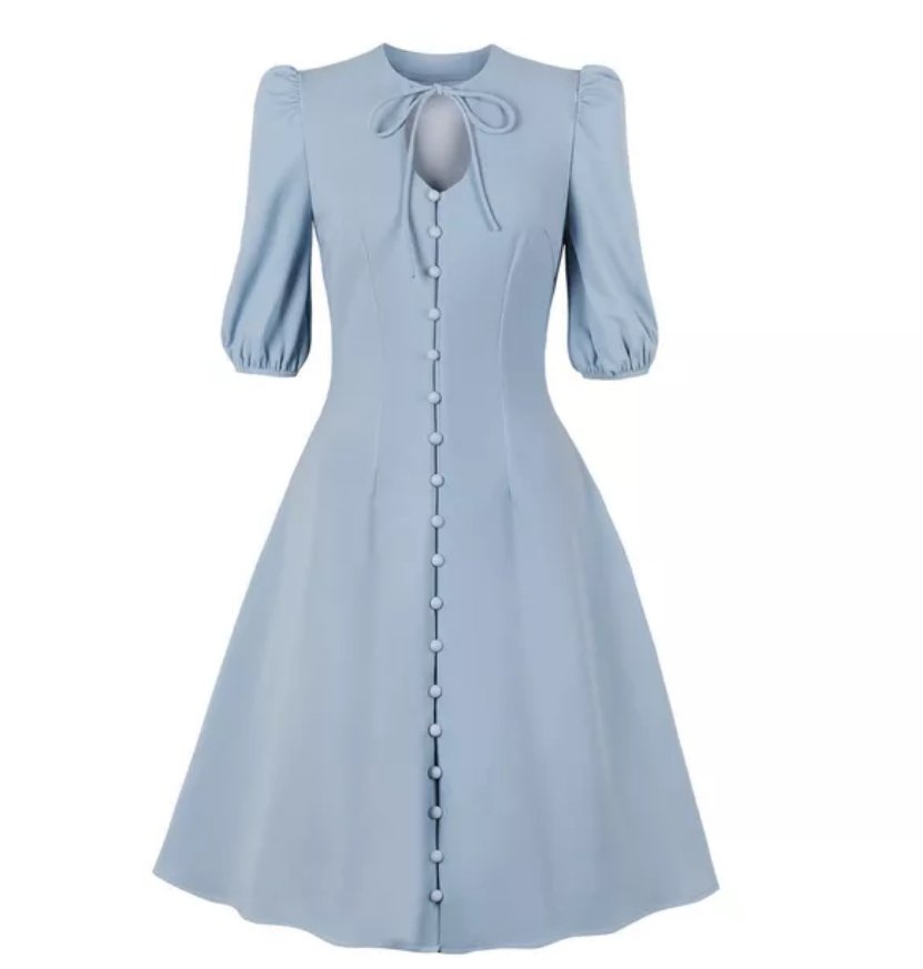 50-Es Évek Stílusú Vintage Journeaux Ruha