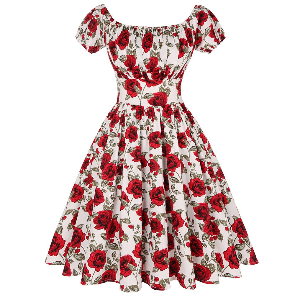 Vintage Stílusú, Nagy Méretű Liberty Ruha