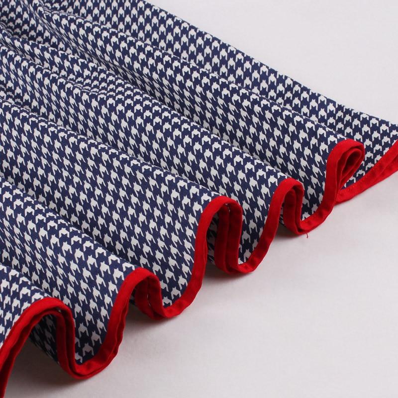 Kék Vintage Kötényes Ruha