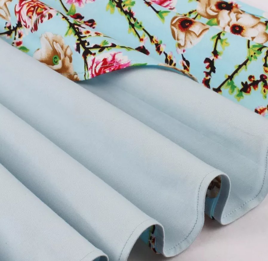 Vintage Tunika Ruha Friss Virágok