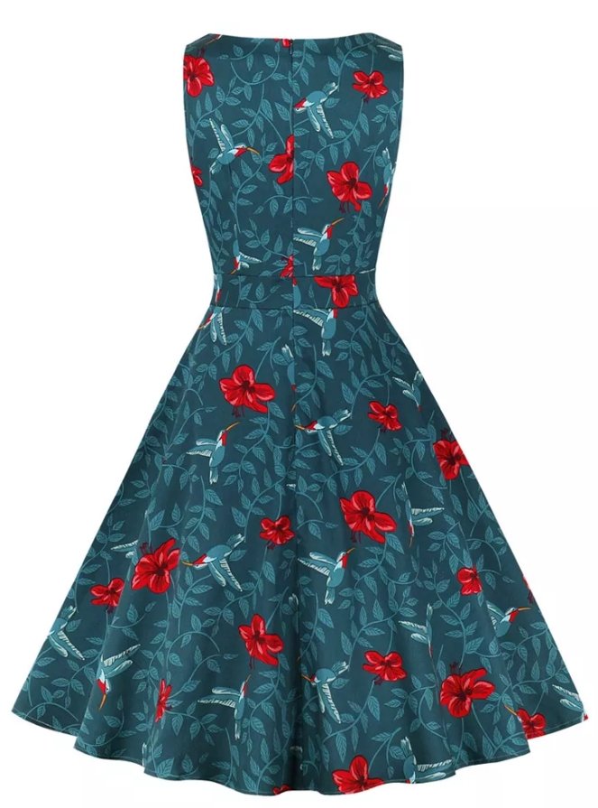 50-Es Évek Zöld Ruha