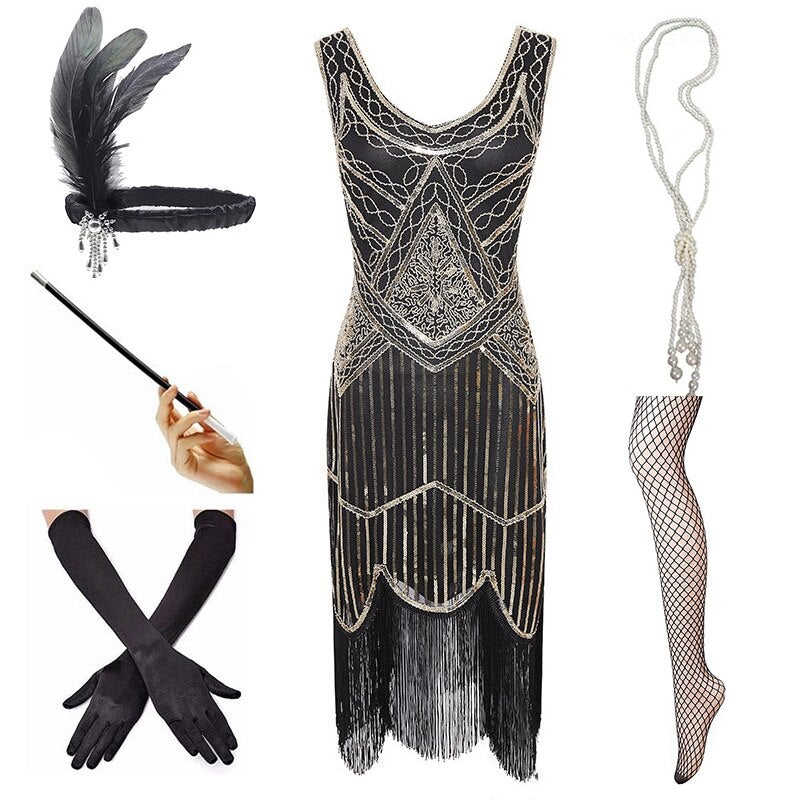 Vintage 1920-As Arany Ruha