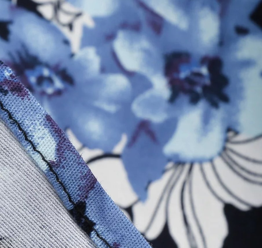 Vintage 1950-Es Kék Ruha