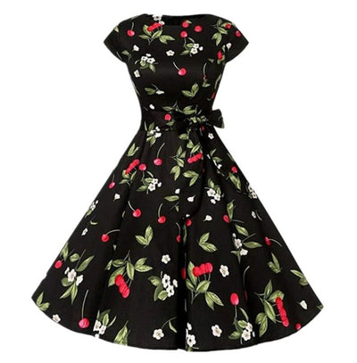 Vintage 1950 Black Cherries Ruha