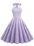 Vintage 1950-Es Lila Ruha