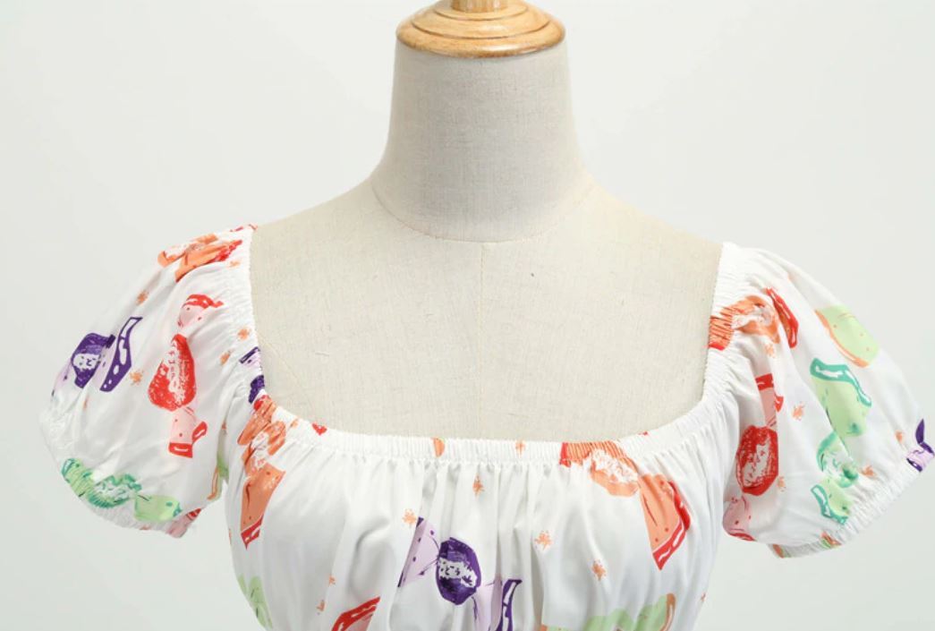 Vintage 60-As Évek Candy Ruha