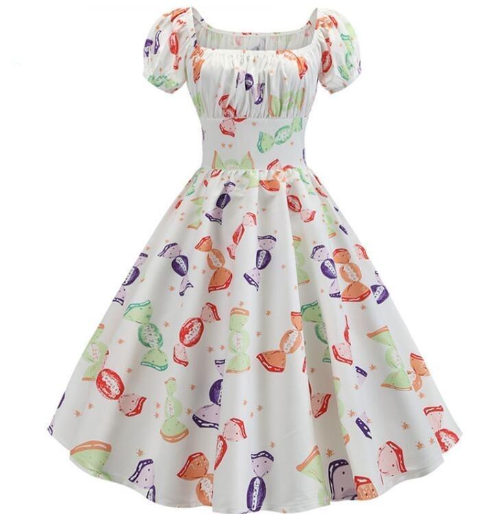Vintage 60-As Évek Candy Ruha