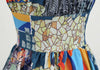 Vintage 60-As Évek Patchwork Ruha