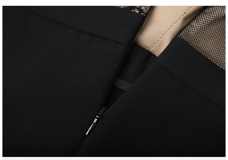 Vintage 40-Es Évek Tervezői Ruha Fekete