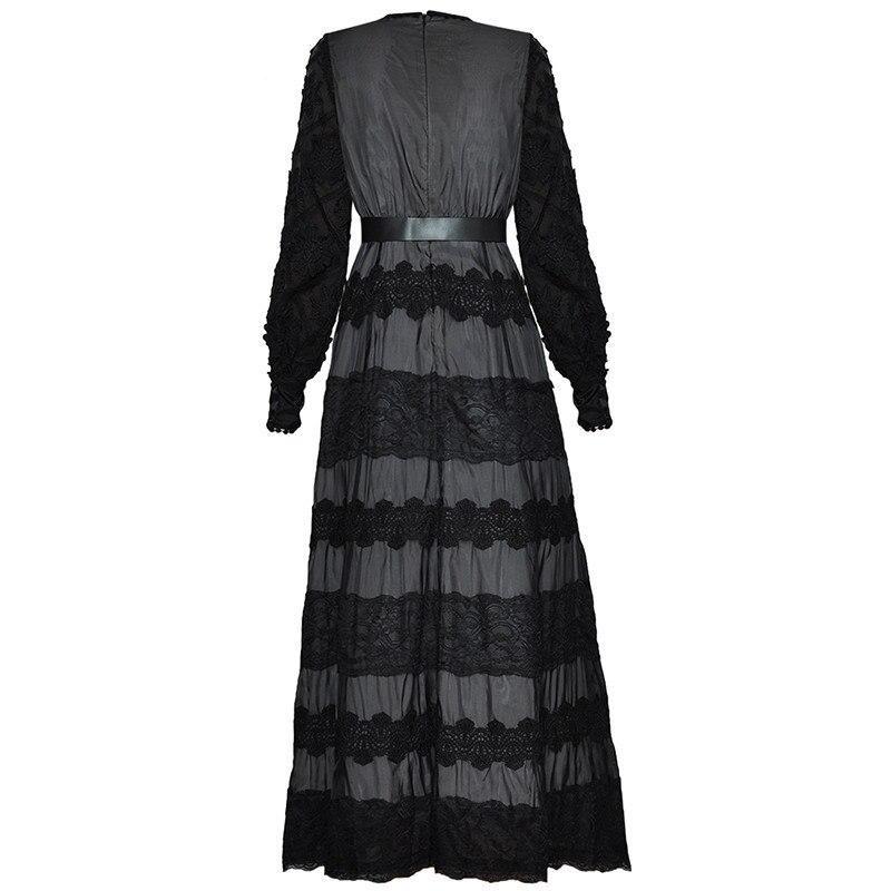 Vintage 40-Es Évek Lámpás Ujjú Ruha