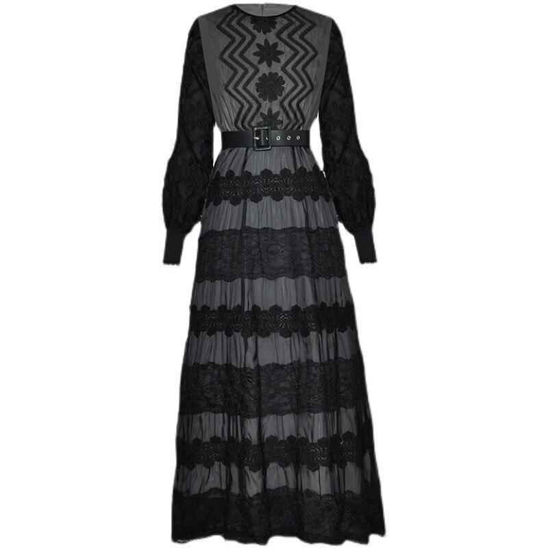 Vintage 40-Es Évek Lámpás Ujjú Ruha