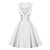 Vintage Fehér Rockabilly Ruha