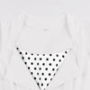Vintage Fehér Rockabilly Ruha