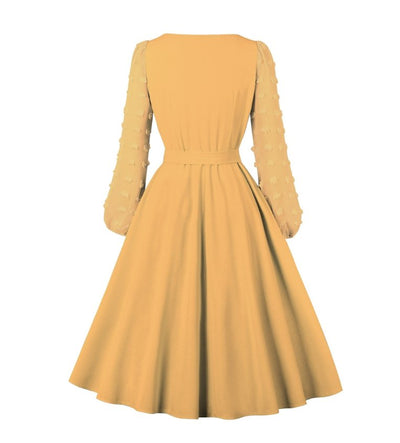 Vintage Bohemian Yellow Ruha