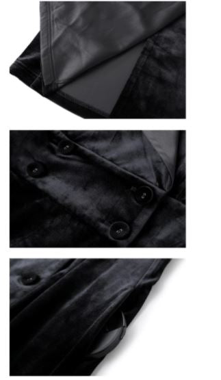 Vintage Ruha Jó Minőségű Fekete