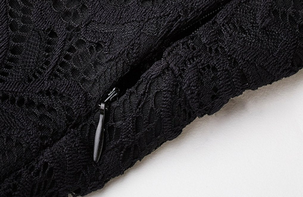 Vintage Fekete Ceremónia Ruha