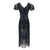 Vintage Fekete Charleston Ruha