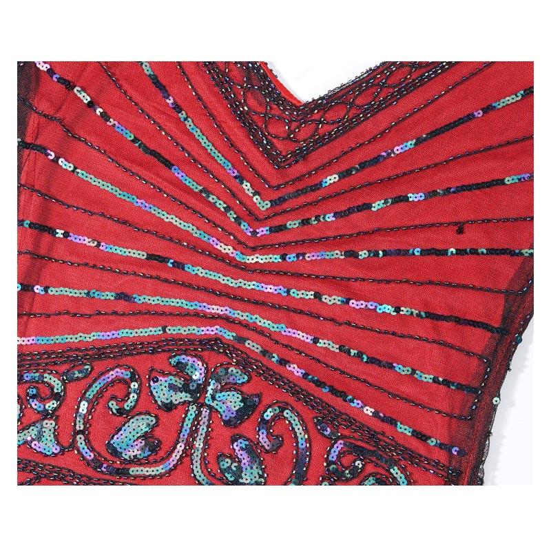 Vintage Piros Charleston Ruha