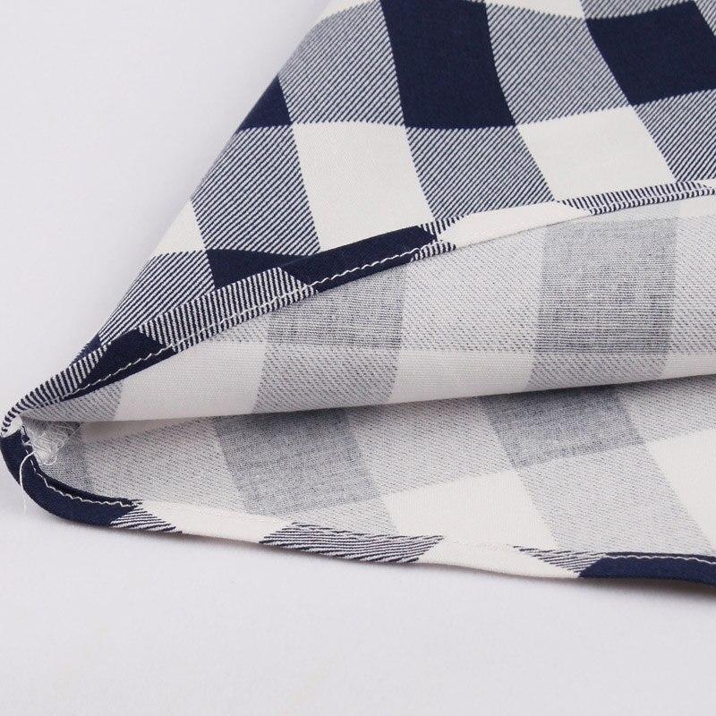 Vintage Kockás Pamut Ruha