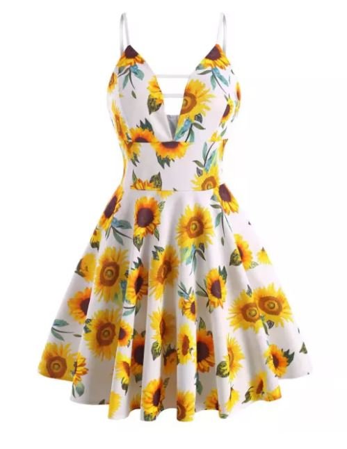 Vintage Félpántos Ruha