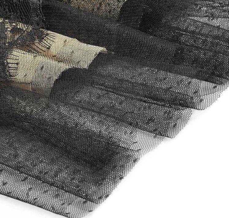 Vintage Csipke Hosszú Ujjú Ruha