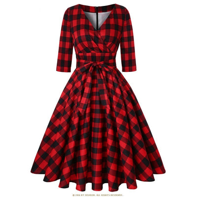 Vintage Red Scotland Ruha