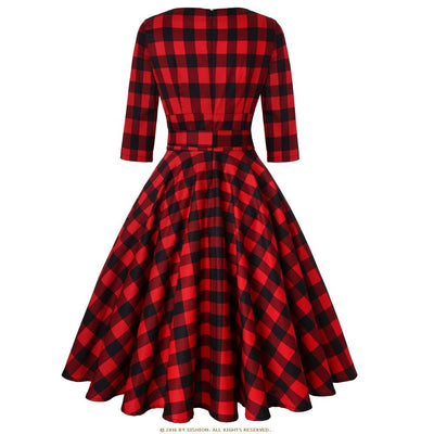 Vintage Red Scotland Ruha