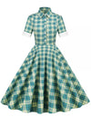 Vintage Zöld Scotland Ruha