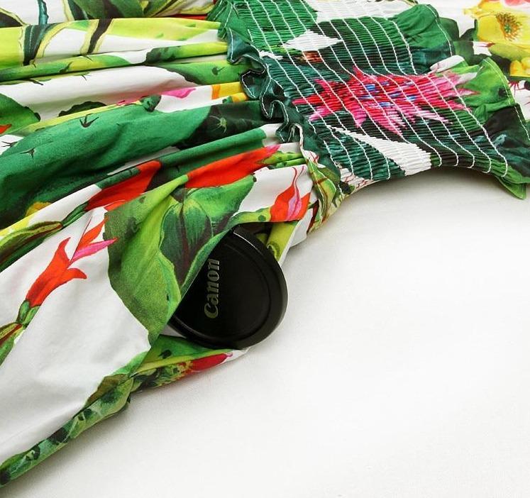 Vintage Női Pamut Ruha