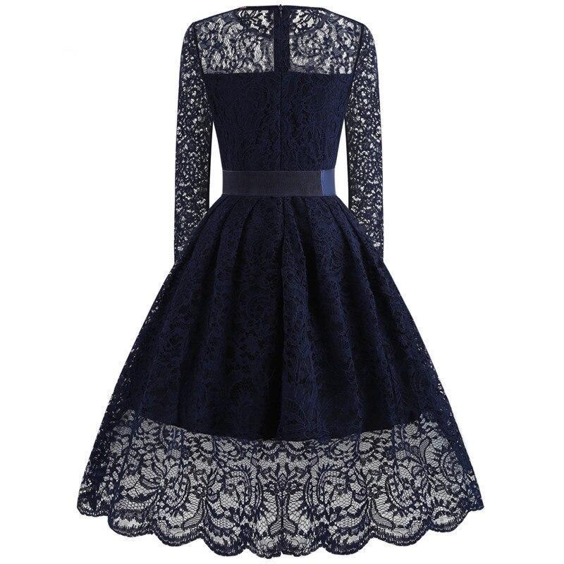 Vintage Gala Navy Ruha