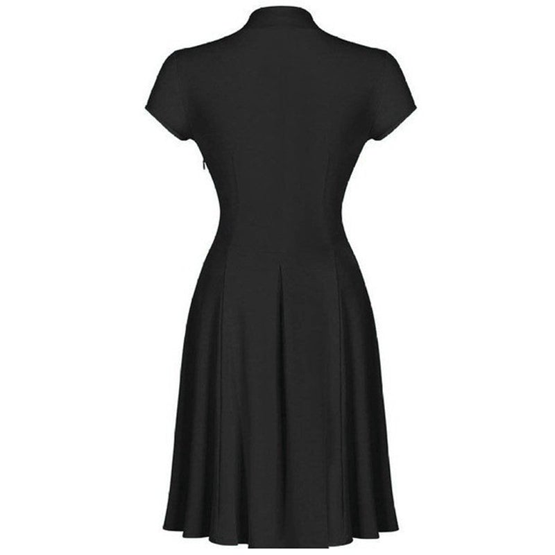 Vintage Plus Size 50s Ruha Fekete