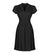 Vintage Plus Size 50s Ruha Fekete