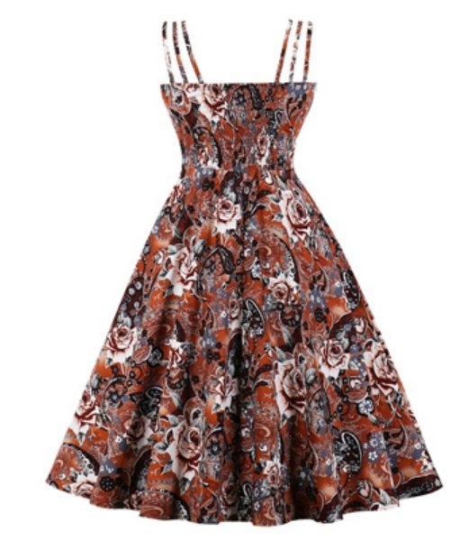 Vintage Nagy Méretű Ruha Fehér Kávé